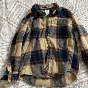 Kids fall flannel 5/6